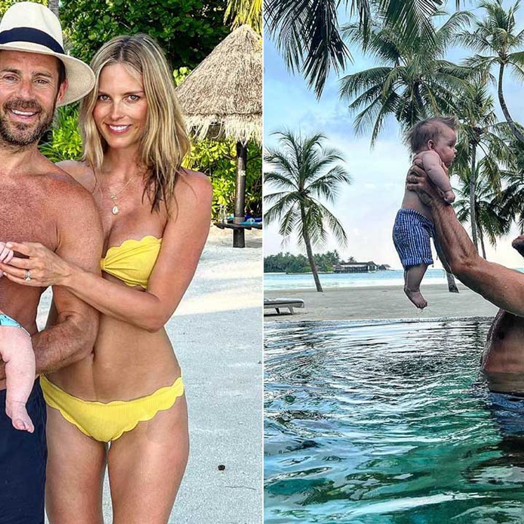 Inside Jamie Redknapp and wife Frida's luxurious Maldives honeymoon with baby Raphael