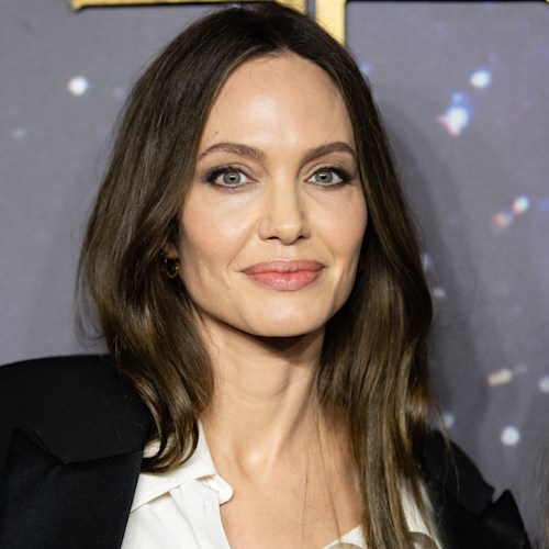 Angelina Jolie is so chic in timeless monochrome ensemble for outing with daughter Zahara