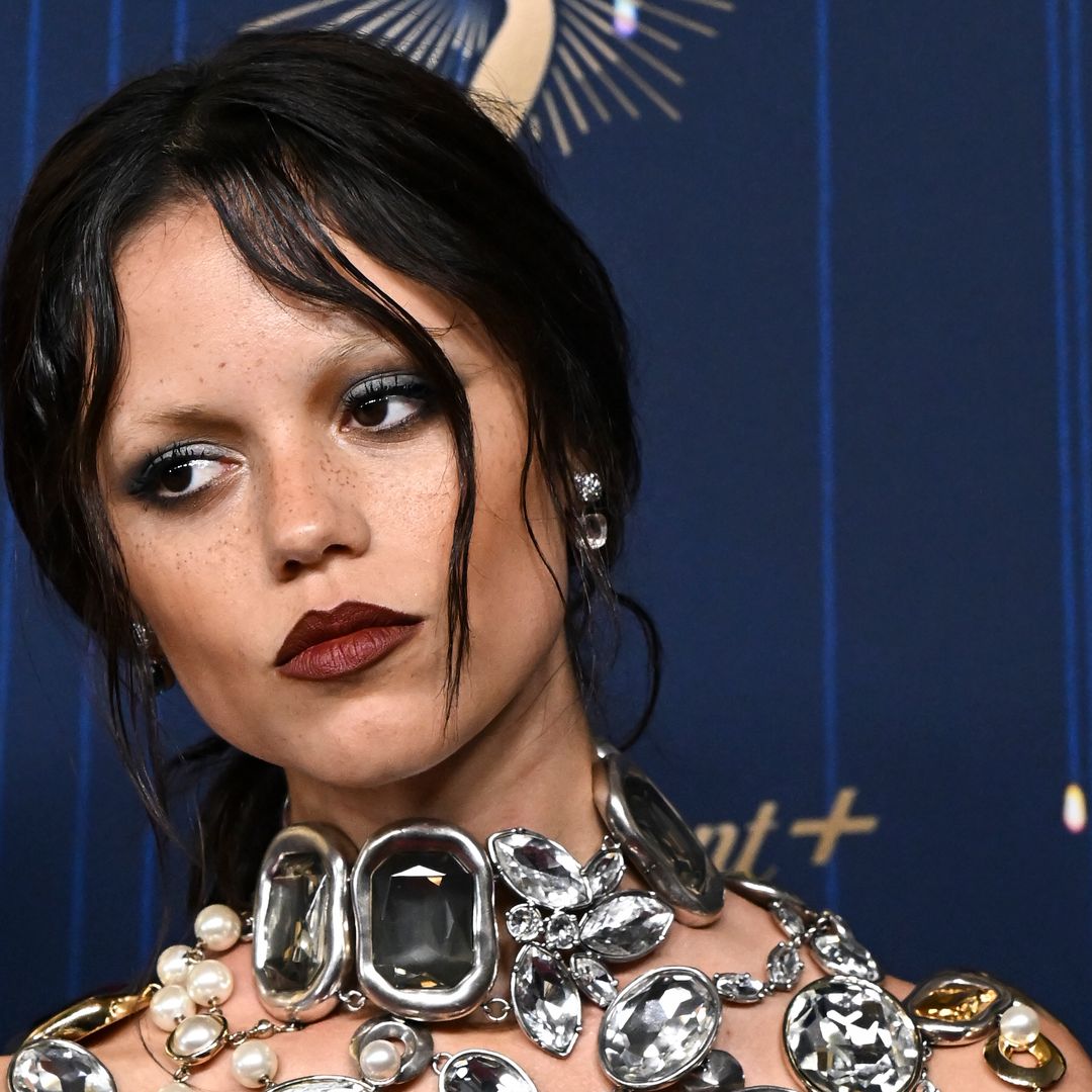 Jenna Ortega at the 77th Primetime Emmy Awards held at the Peacock Theater on September 14, 2025 in Los Angeles, California. (Photo by Michael Buckner/Variety via Getty Images)
