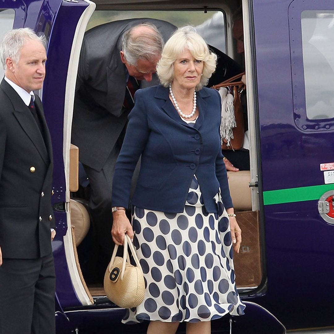 The Duchess of Cornwall suffered two near misses in royal helicopter – details