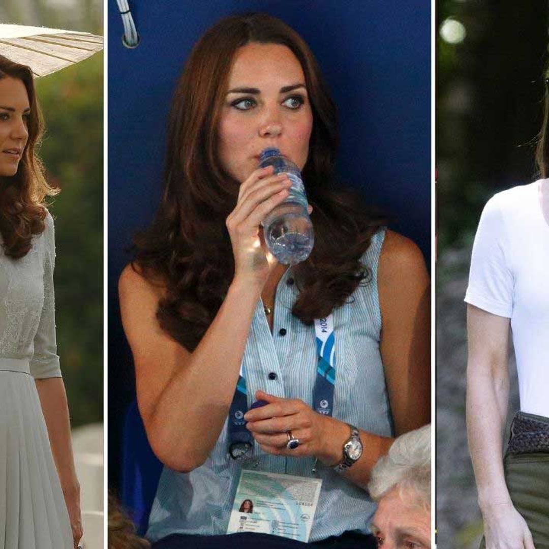 How Princess Kate protects herself during a heatwave