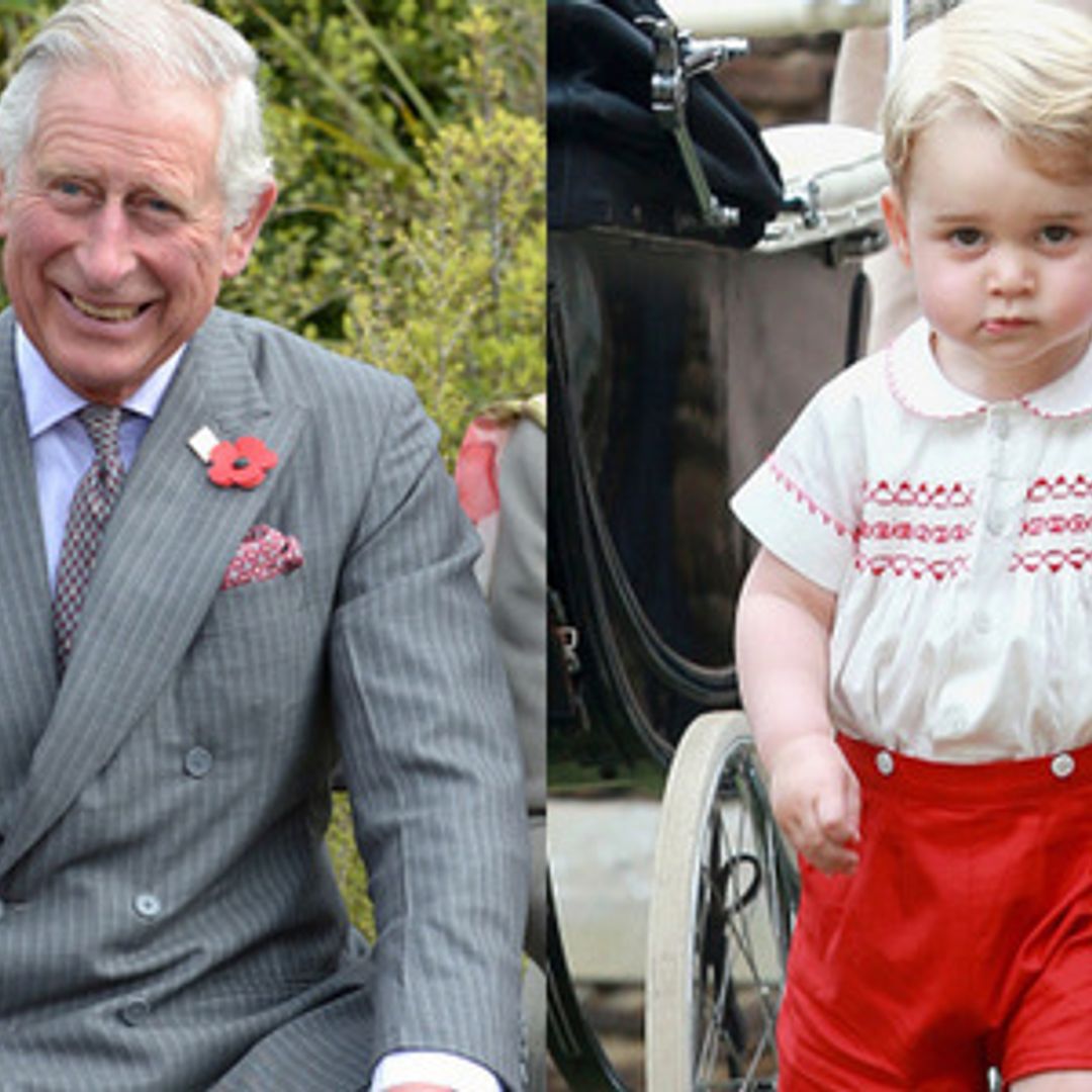 Prince George is taking after grandfather Prince Charles with his love of the outdoors
