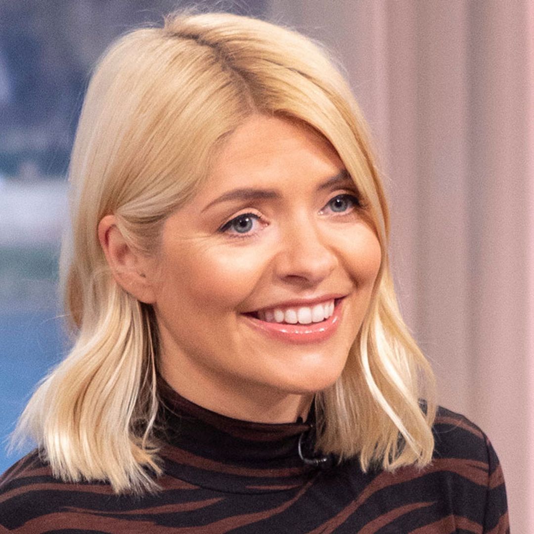Holly Willoughby's pink floral dress is the prettiest frock This Morning has EVER seen