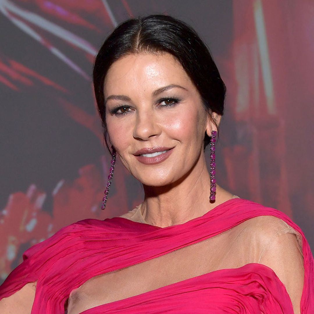 Catherine Zeta-Jones is gorgeous in pink outfit for stunning new photo