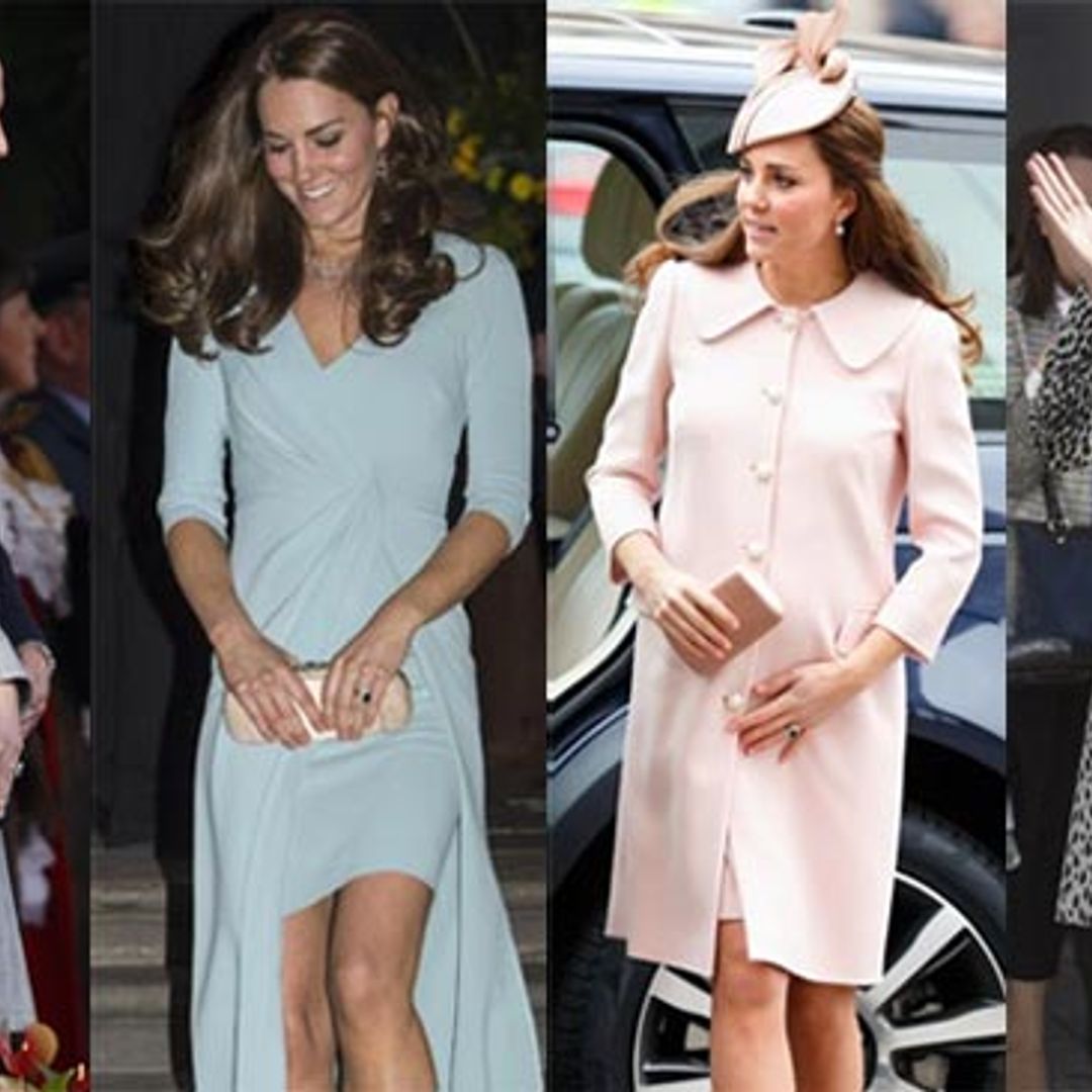 A look at Kate's maternity wardrobe