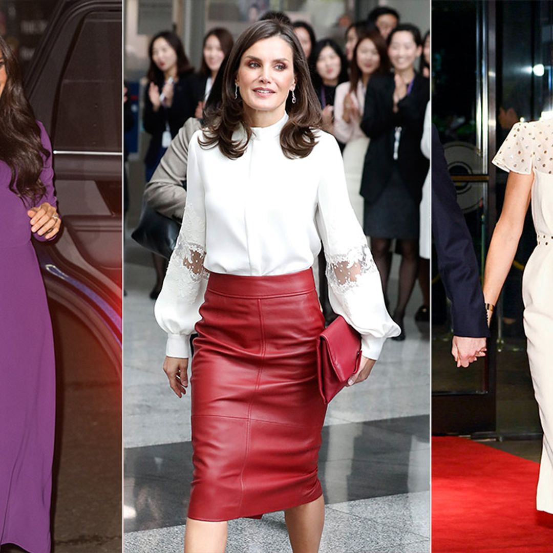 Royal Style Watch: stunning looks from Duchess Meghan, Queen Letizia and more regal ladies