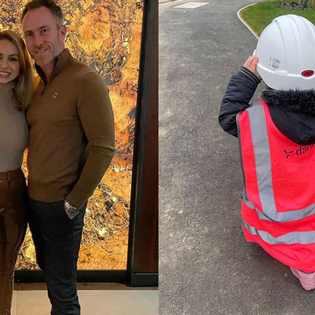 Exclusive video: James and Ola Jordan unveil first look at new home - and Ella's reaction is golden
