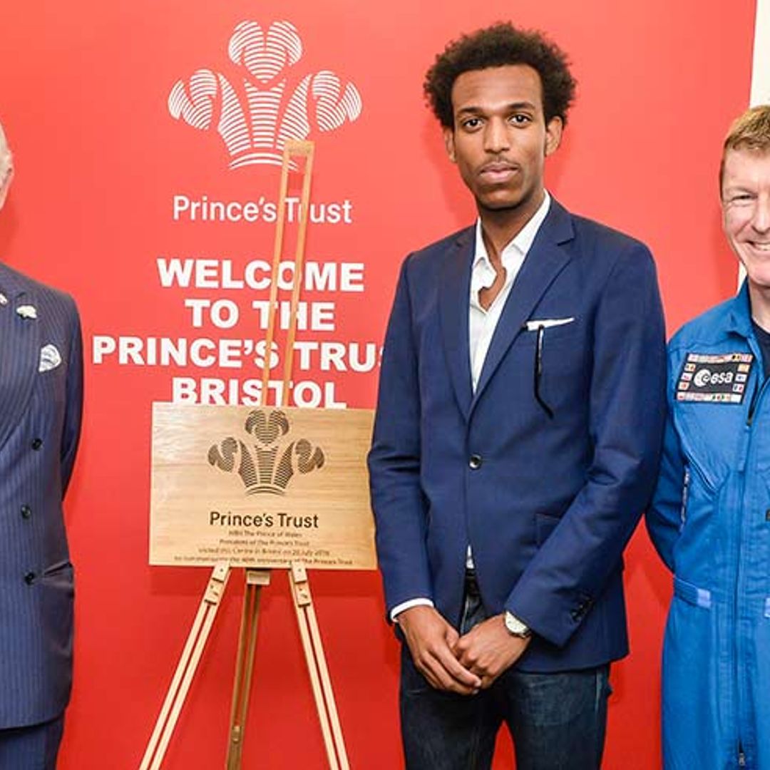 Prince Charles asks astronaut Tim Peake: 'Are you sure you're in one piece?'