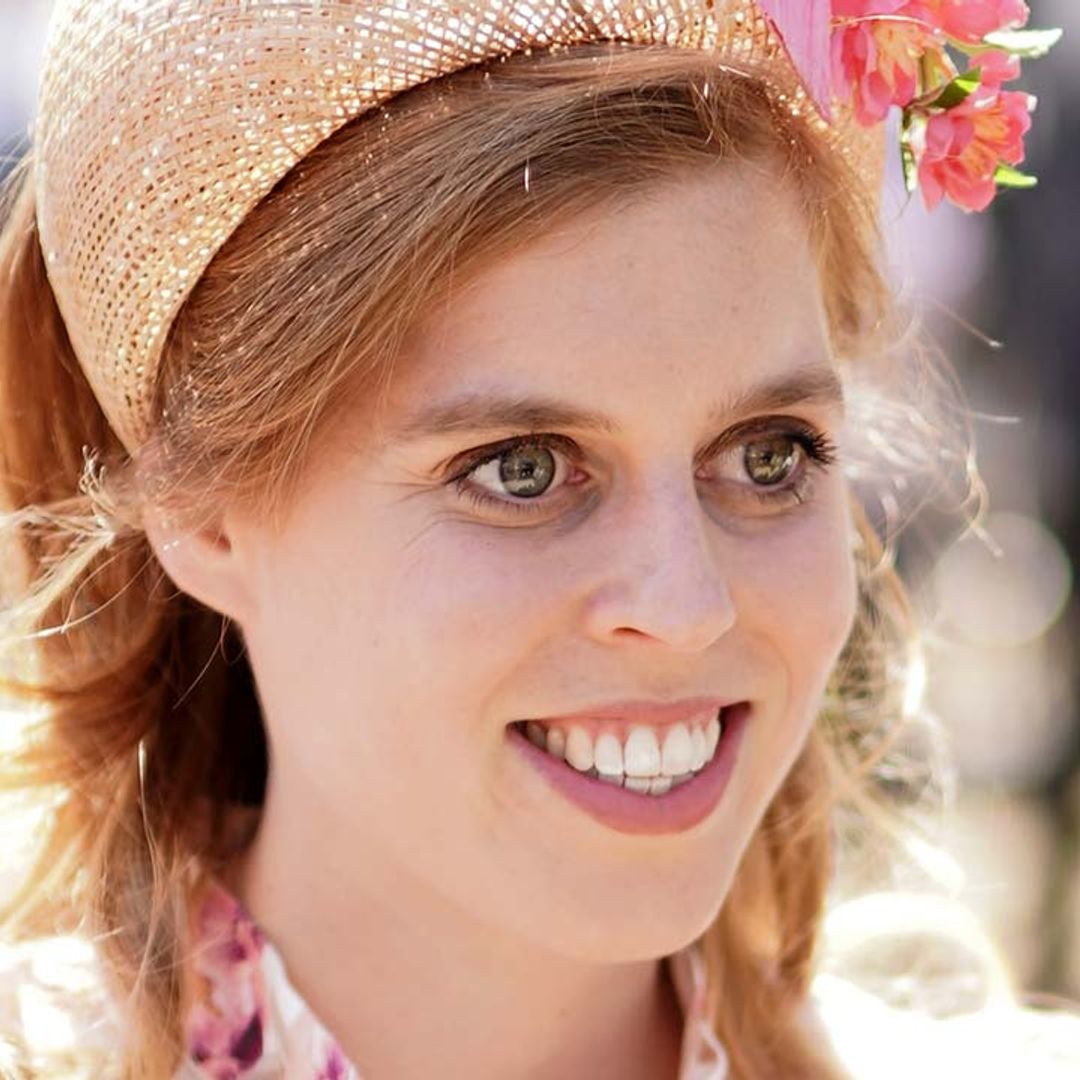 Princess Beatrice stuns in florals for Royal Ascot date with Edoardo Mapelli Mozzi - and what a hat!
