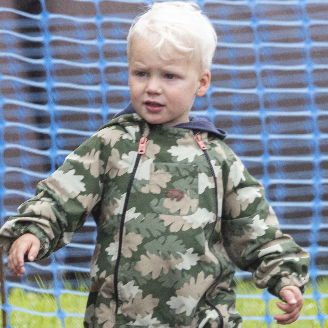 Zara Tindall's rarely-seen son Lucas, 2, is adorable during fun day out