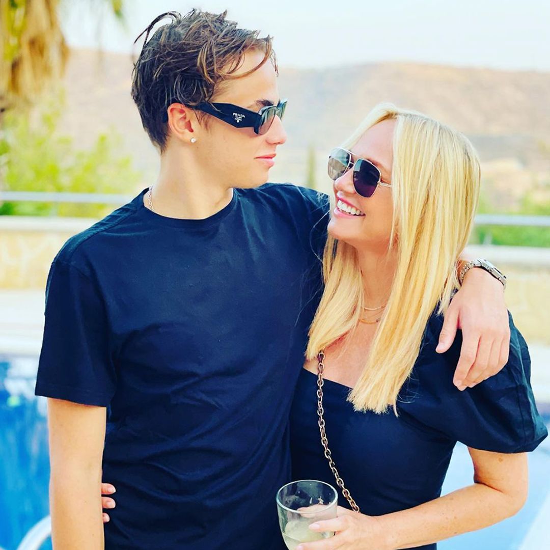 Emma Bunton's unbreakable bond with rarely-pictured son, Beau, 17