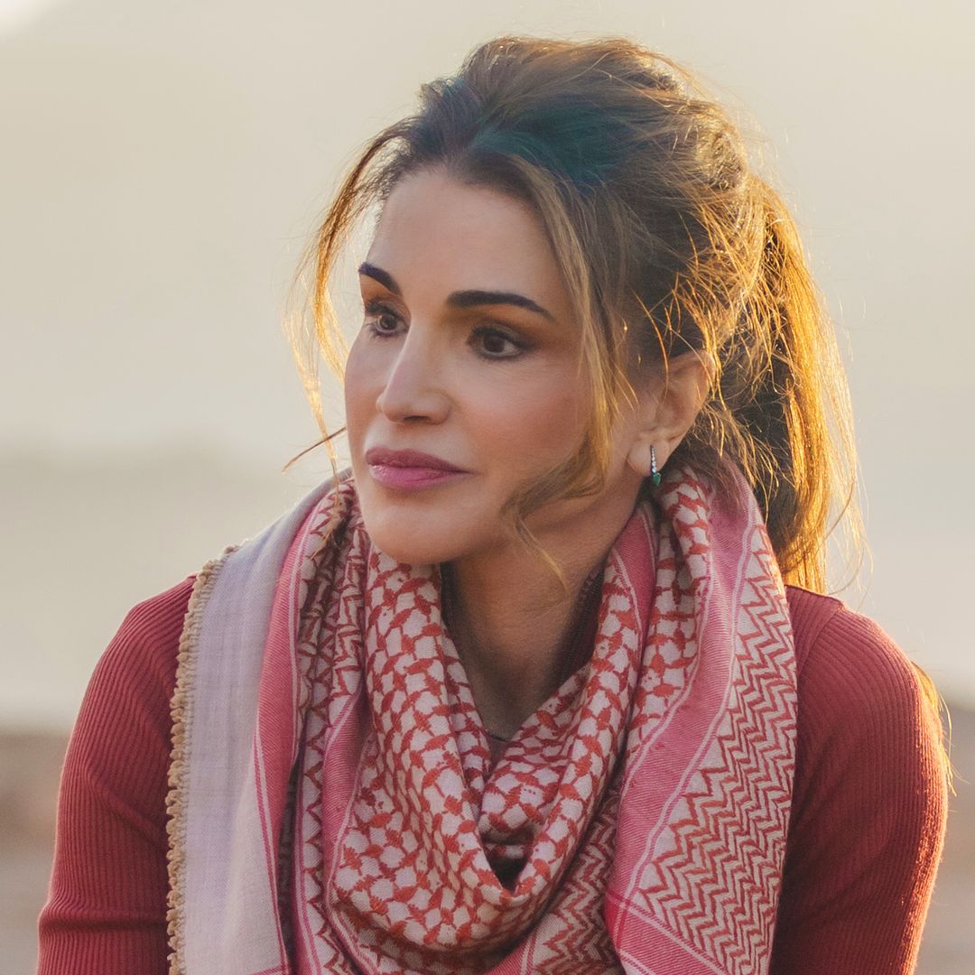 Queen Rania schools us on how to channel Lara Croft in cargo pants and heeled boots