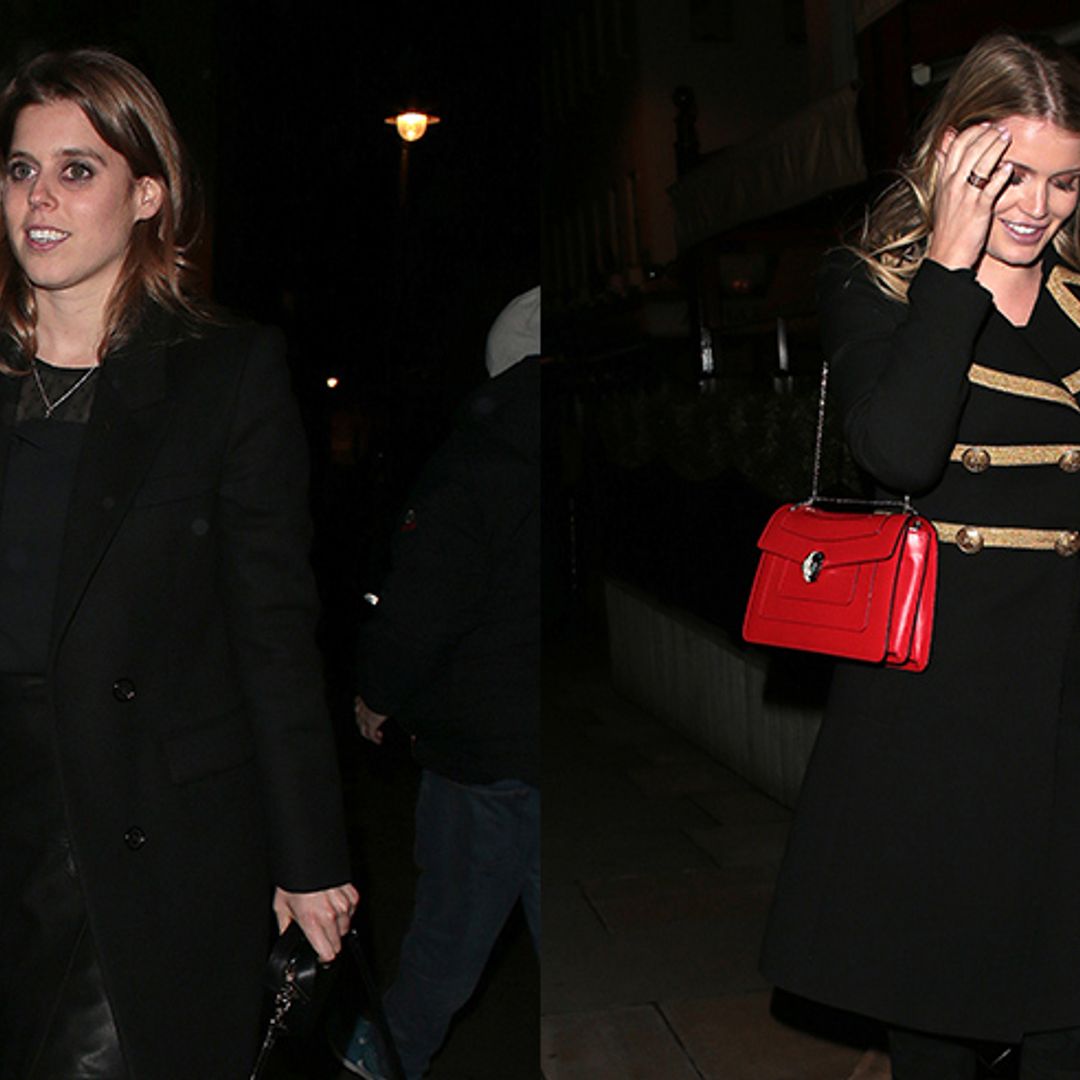 Best Friends: Princess Beatrice and Lady Kitty Spencer hit the town in style