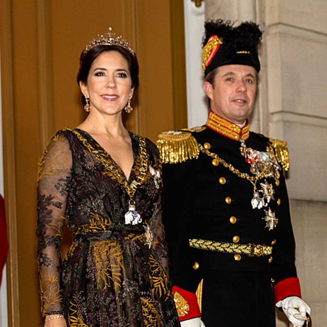 Crown Princess Mary of Denmark leads glamorous royals at New Year's party