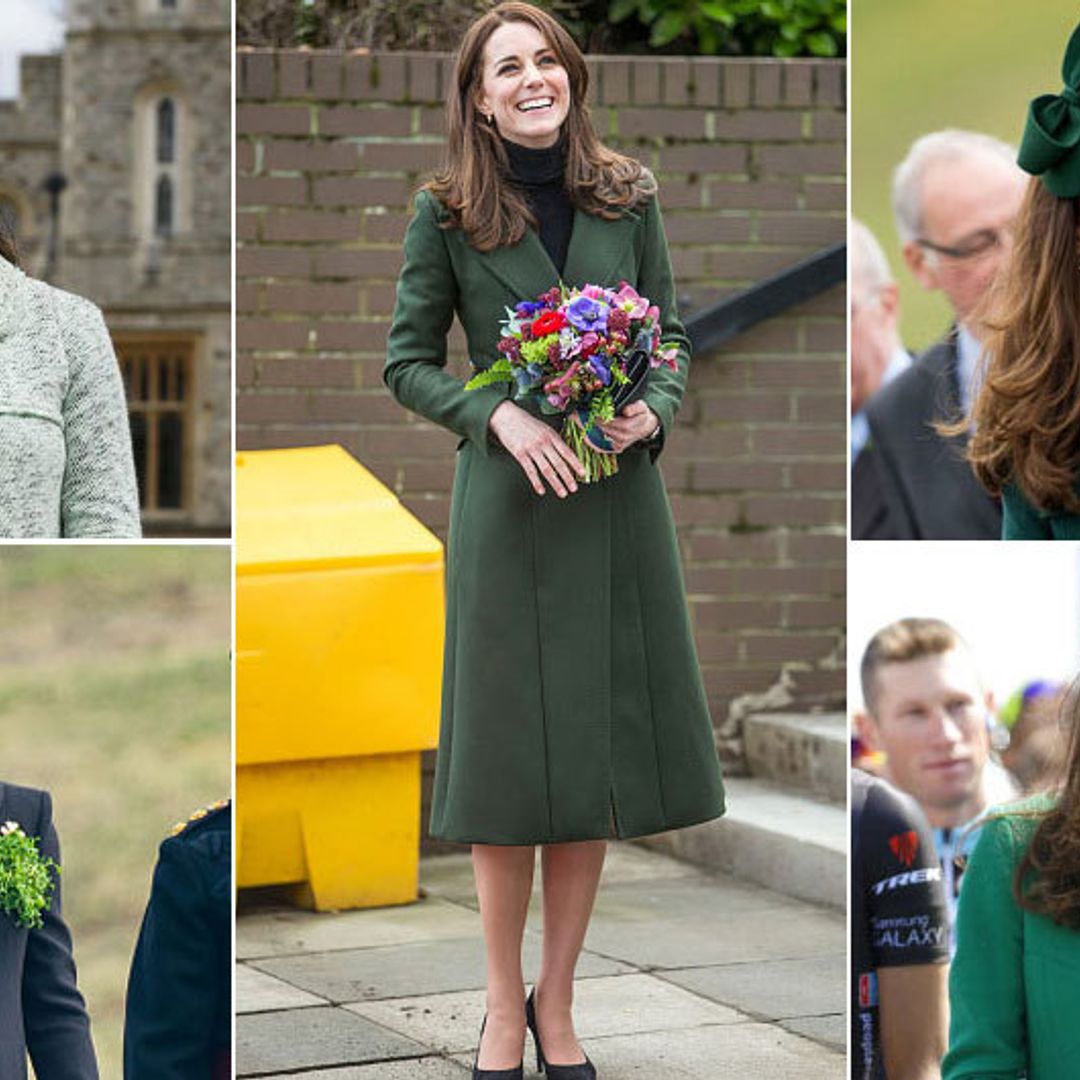 All the times Kate Middleton made us green with envy in the color