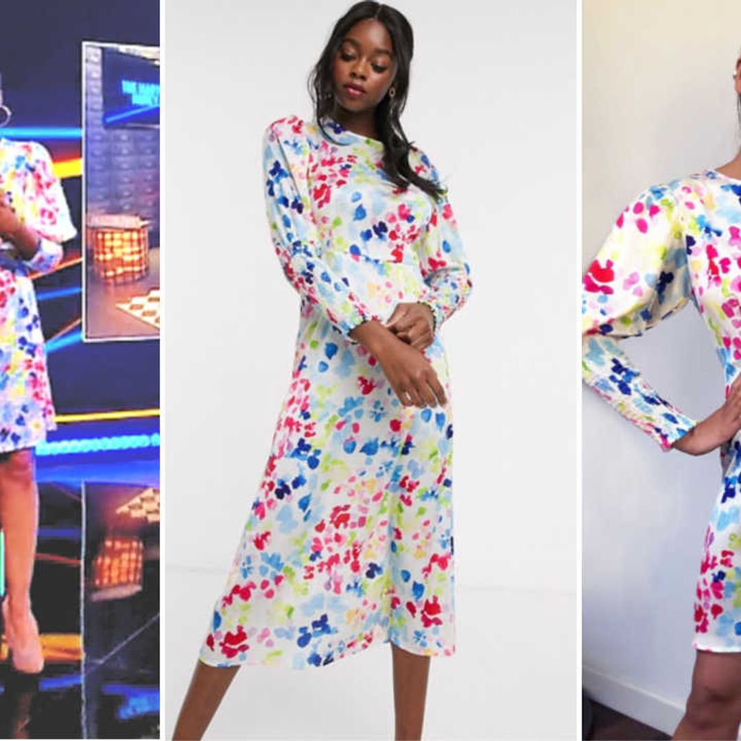 Angellica Bell wore a beautiful dress on the 'Martin Lewis Money Show' this week - and we've tracked it down