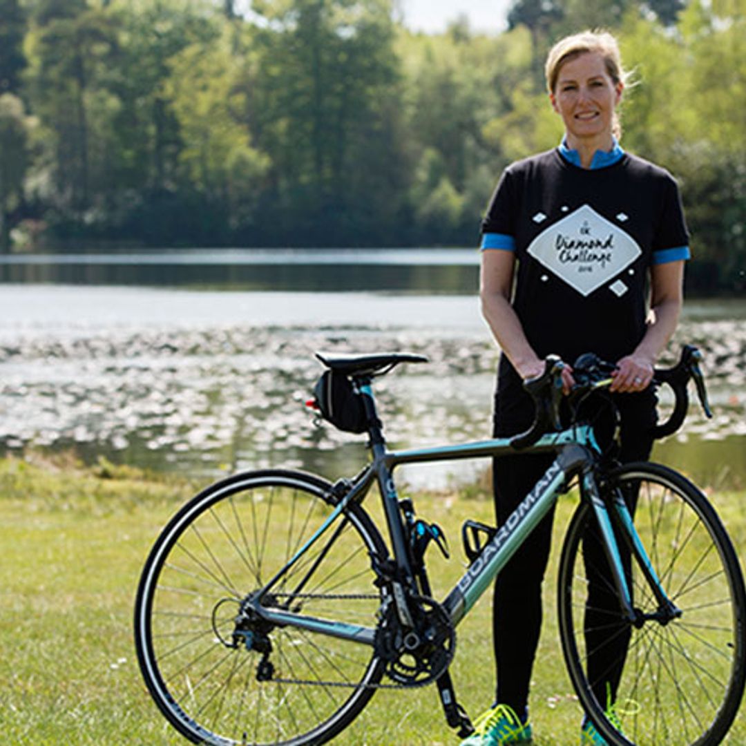 Sophie Wessex talks to HELLO! about her 445 mile cycle challenge: 'I'm ready to go!'