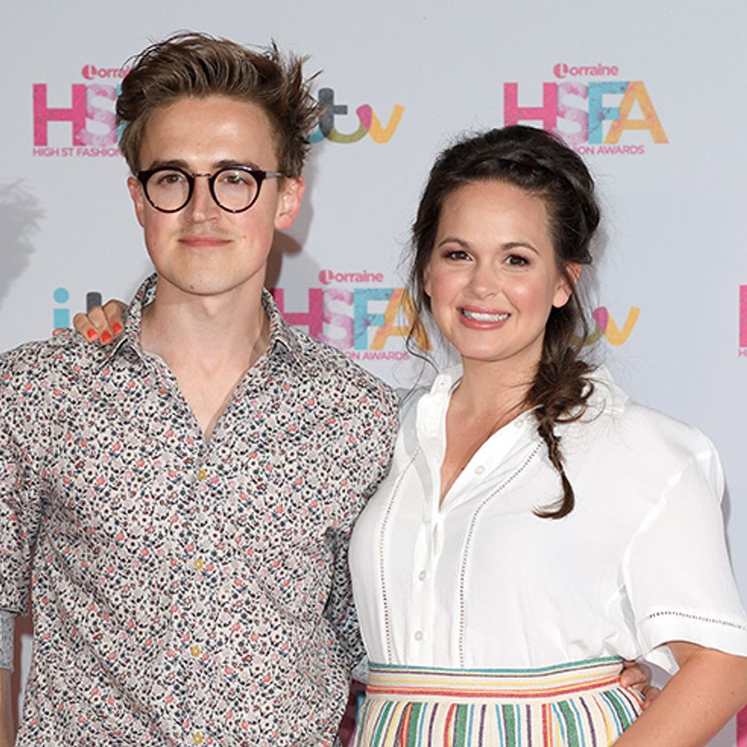 Tom and Giovanna Fletcher's baby news - watch the sweet announcement