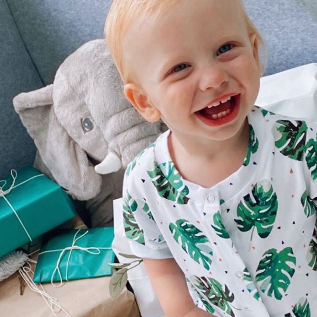 Stacey Solomon treats son Rex to the cutest first birthday breakfast