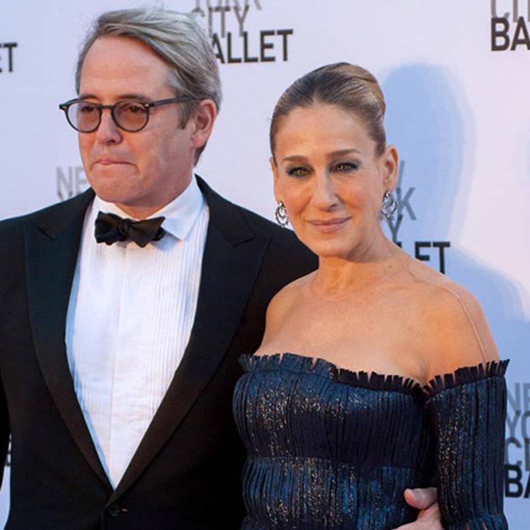 Sarah Jessica Parker dazzles in blue at New York City Ballet gala