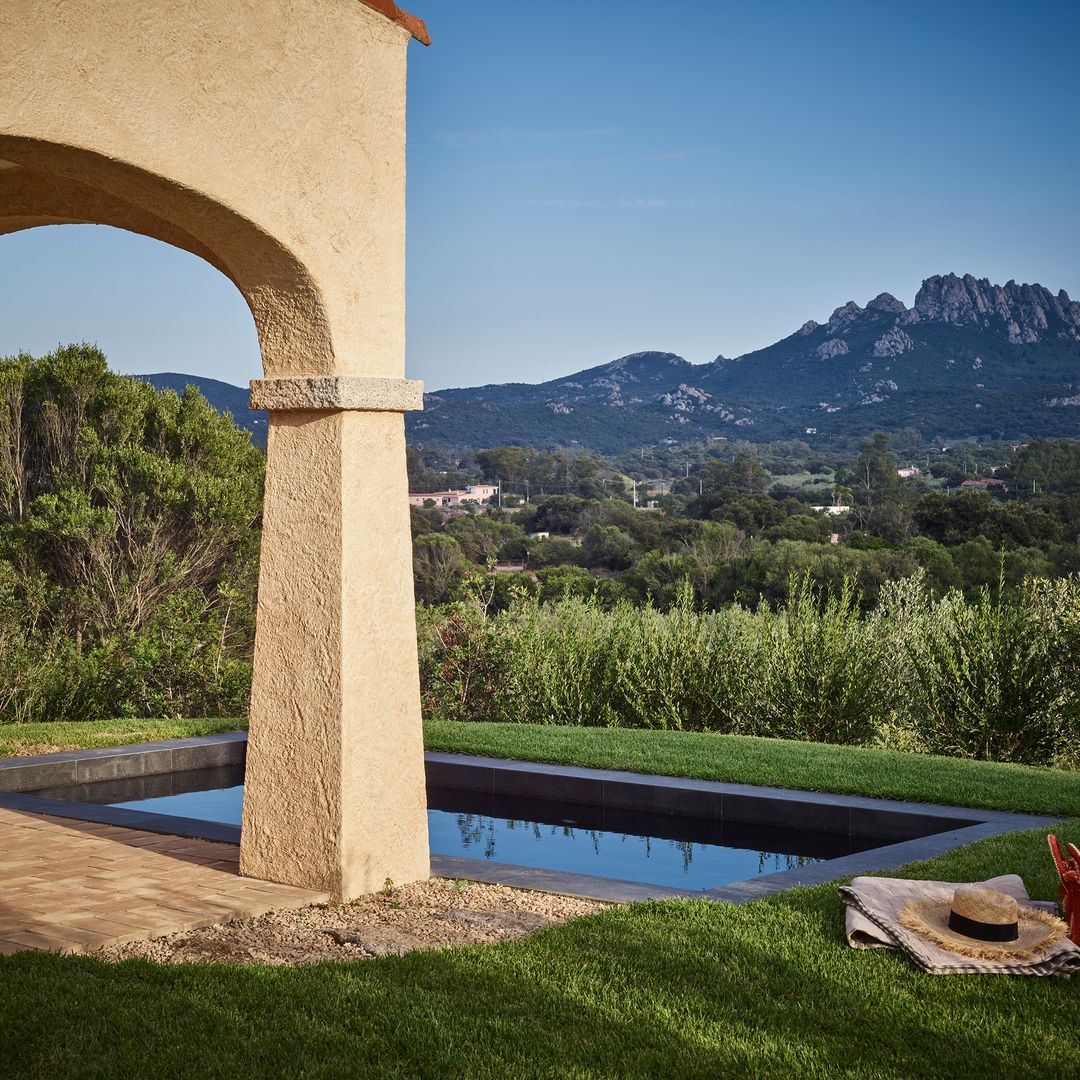 Hotel Pitrizza pool terrace and garden