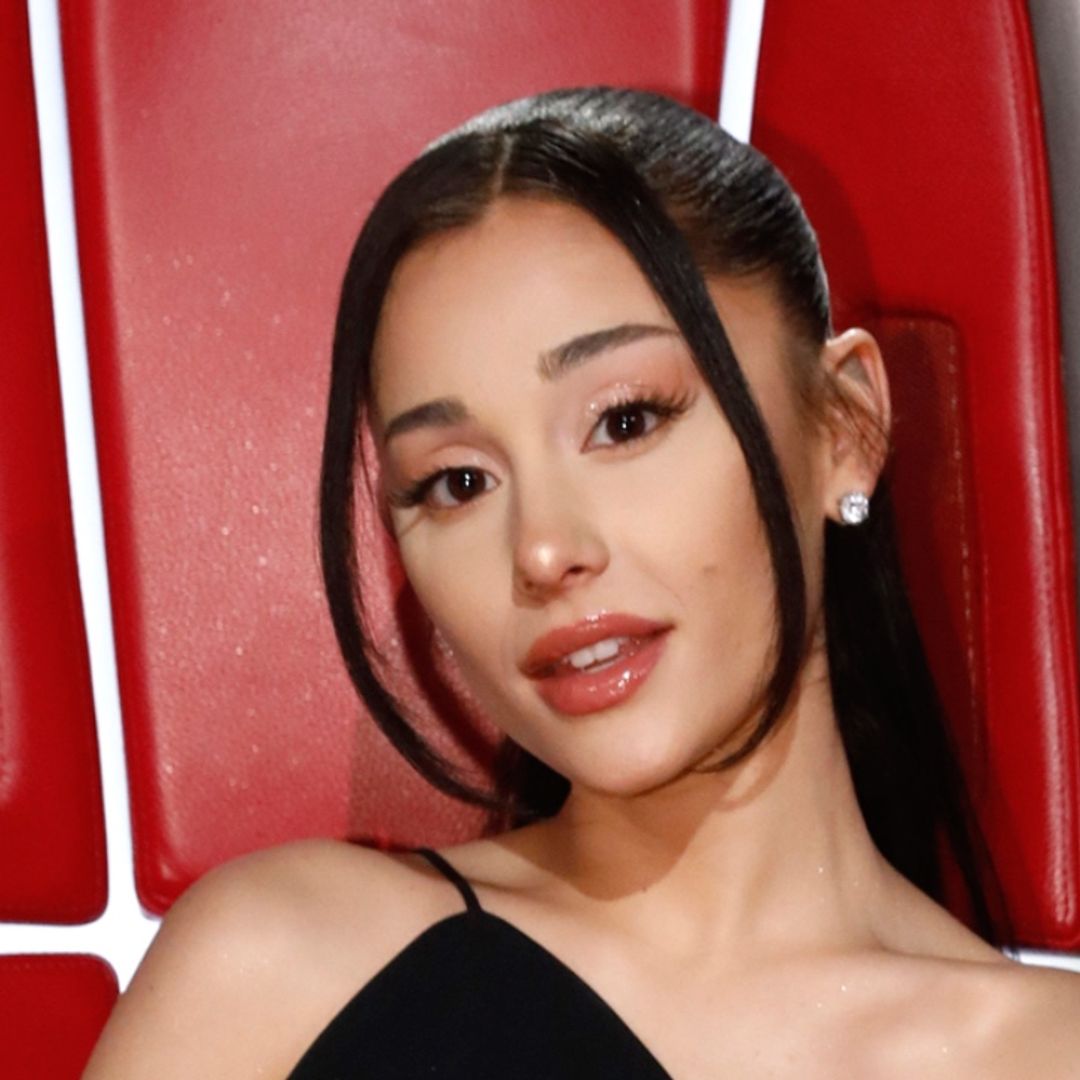 Ariana Grande throws it back to iconic crop-top and shorts look