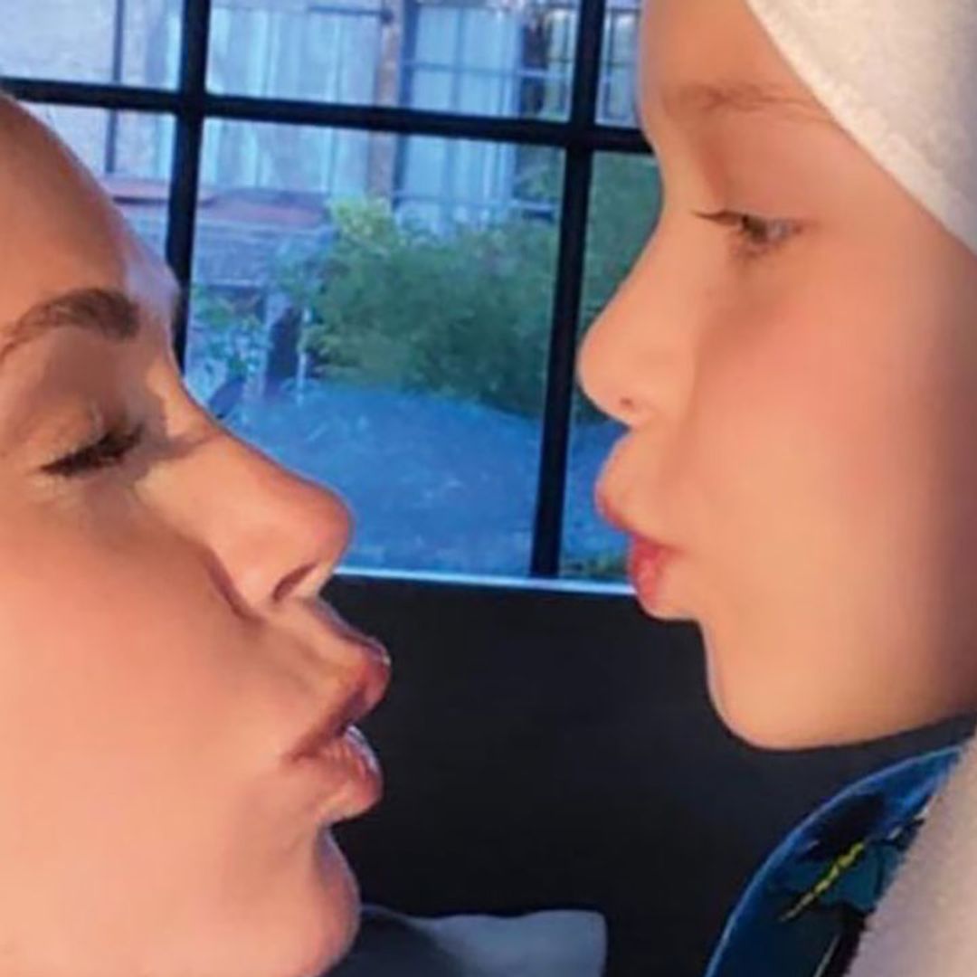 Victoria Beckham unveils daughter Harper's impressive makeup skills