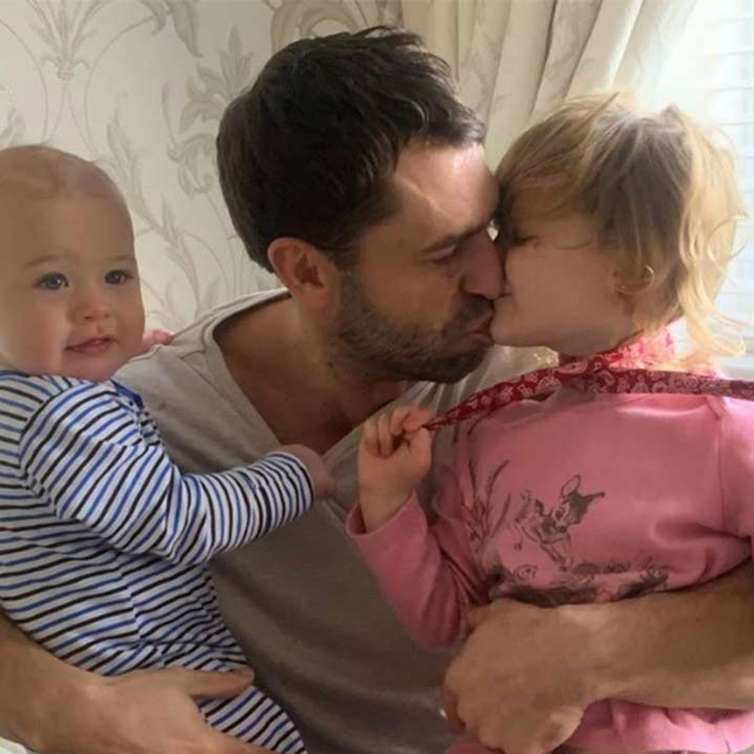 Kelvin Fletcher shares sweetest family photo as he counts down to their reunion