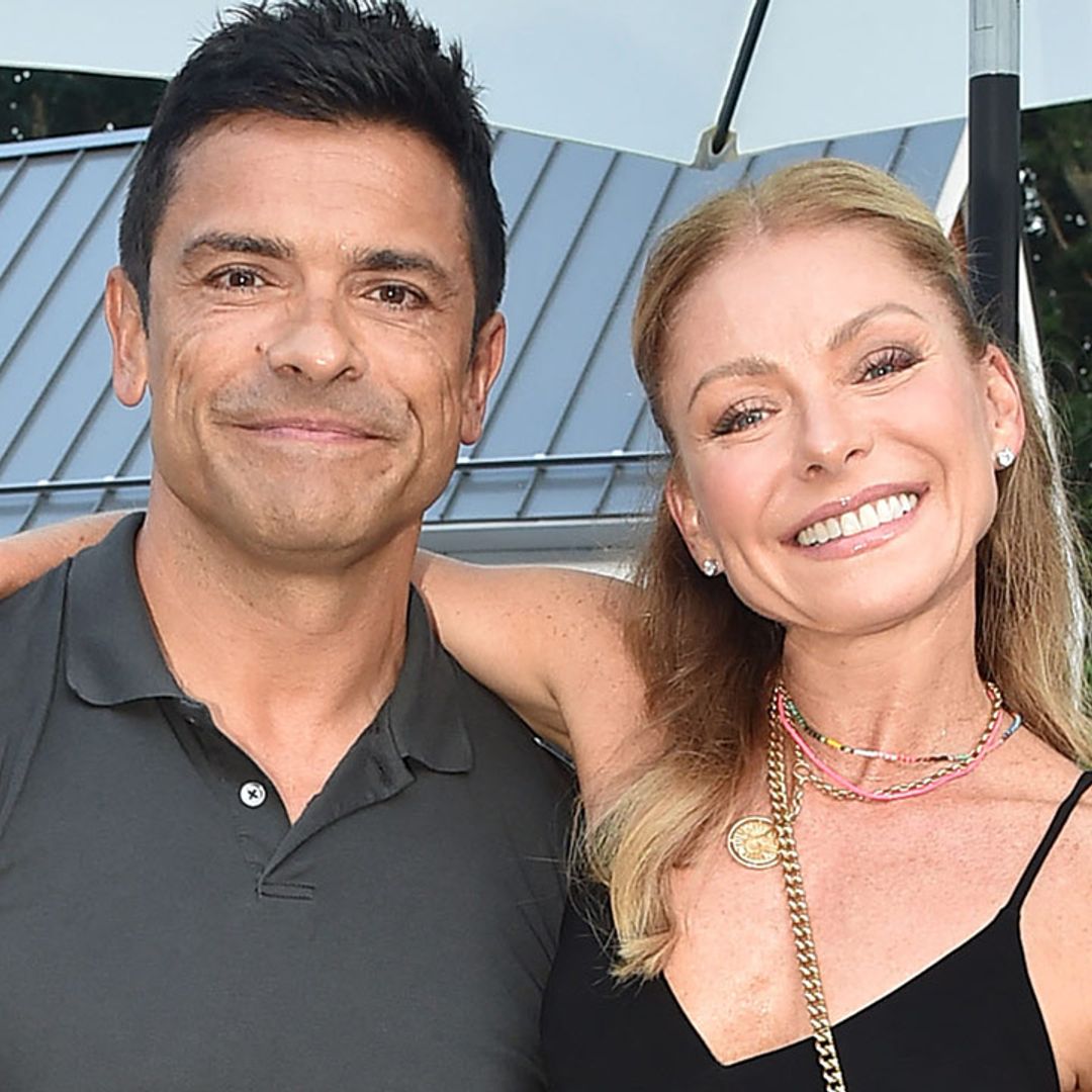 Kelly Ripa and husband Mark delight fans with loved up photo inside $27m townhouse