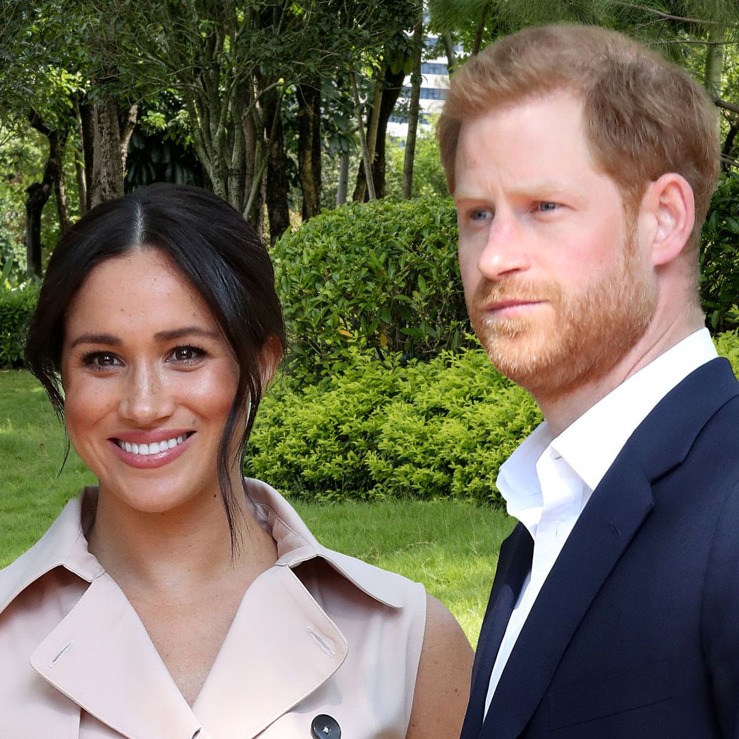 Prince Harry and Meghan Markle's unseen garden at modest Frogmore Cottage was enormous