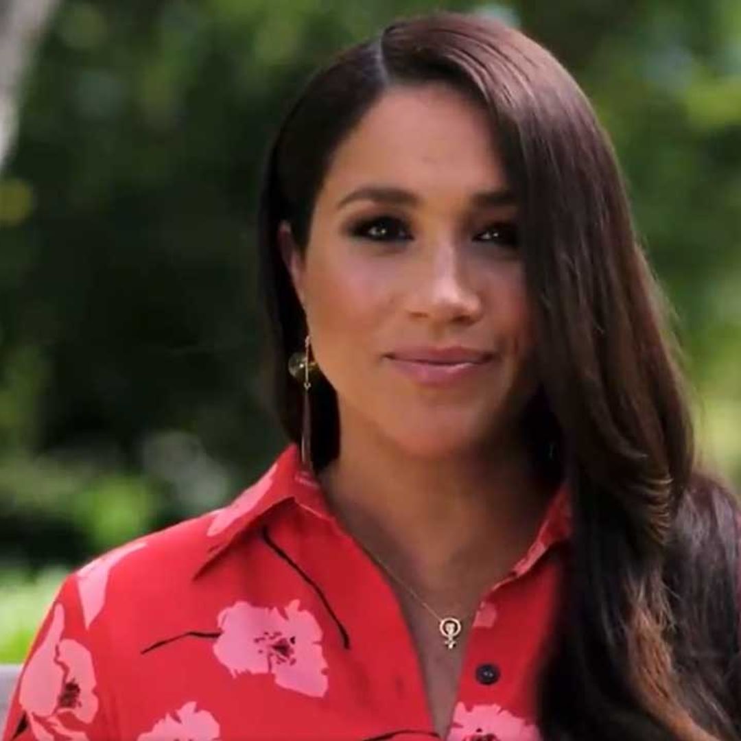Pregnant Meghan Markle stuns in floral silk dress for rare appearance at music concert