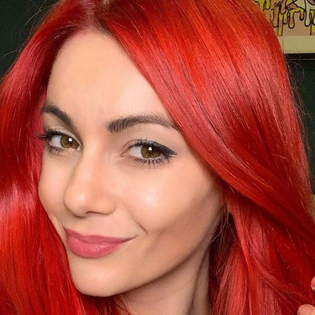 Dianne Buswell looks unrecognisable with jet black hair