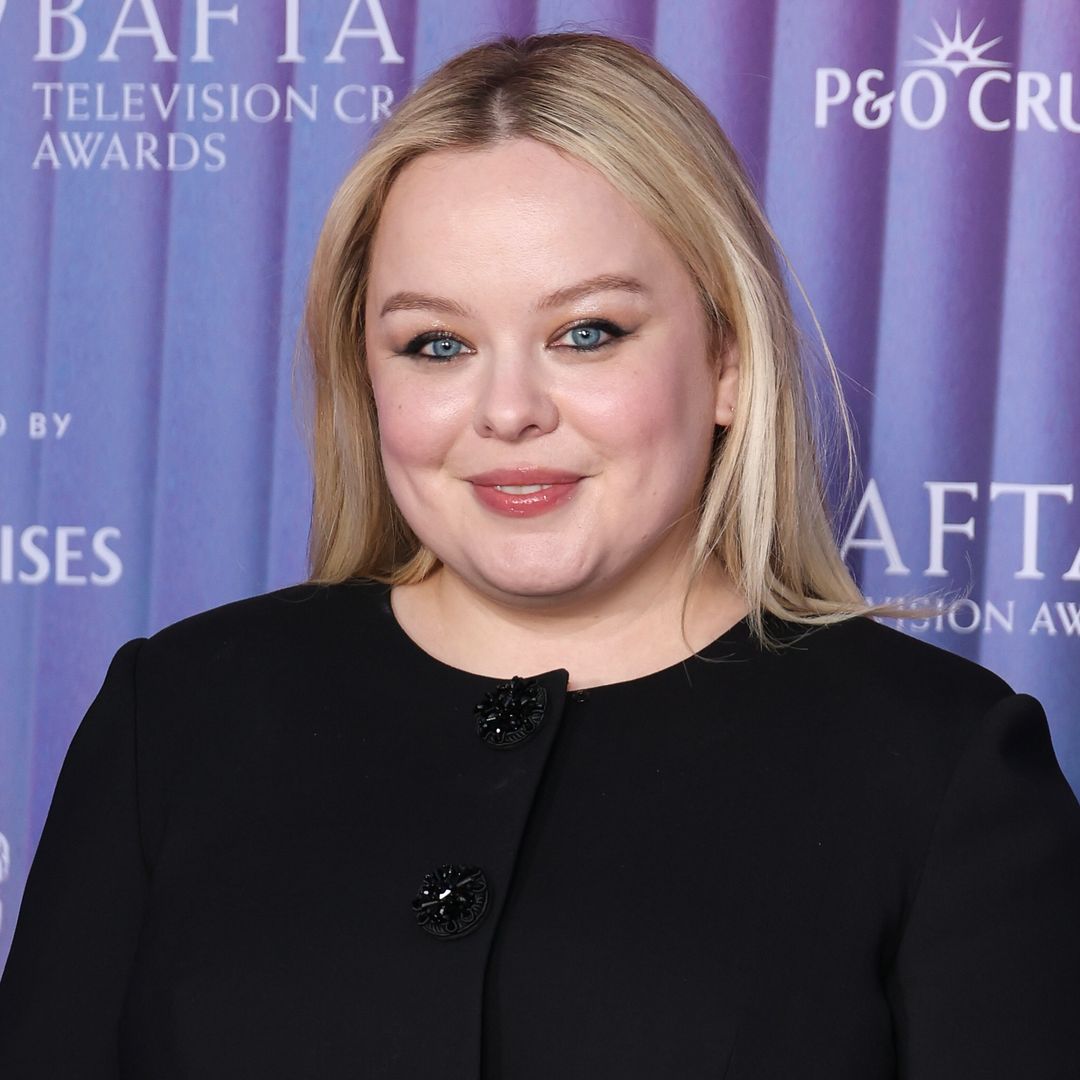 Nicola Coughlan's powder pink suit is a lesson in sophisticated style