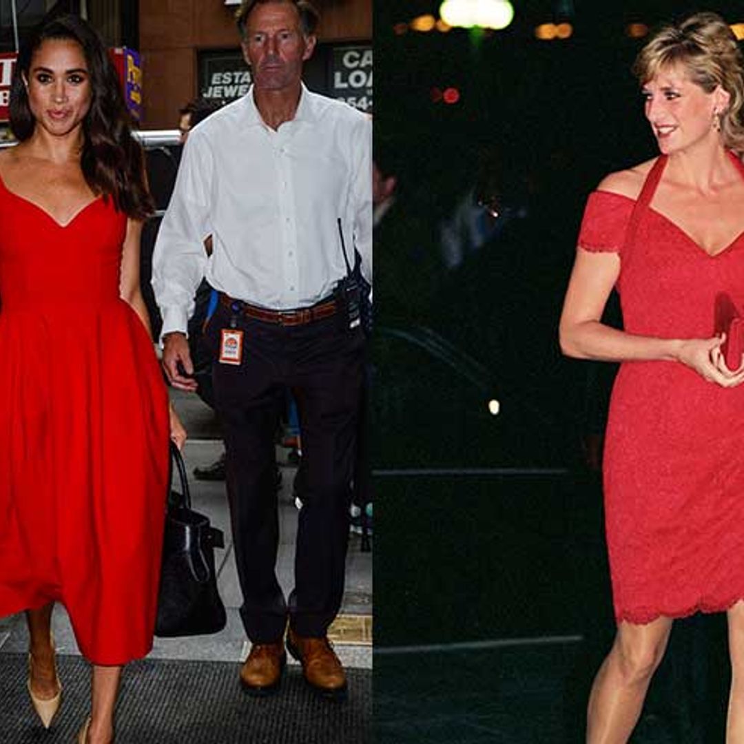 Meghan Markle and Princess Diana have stunningly matching styles