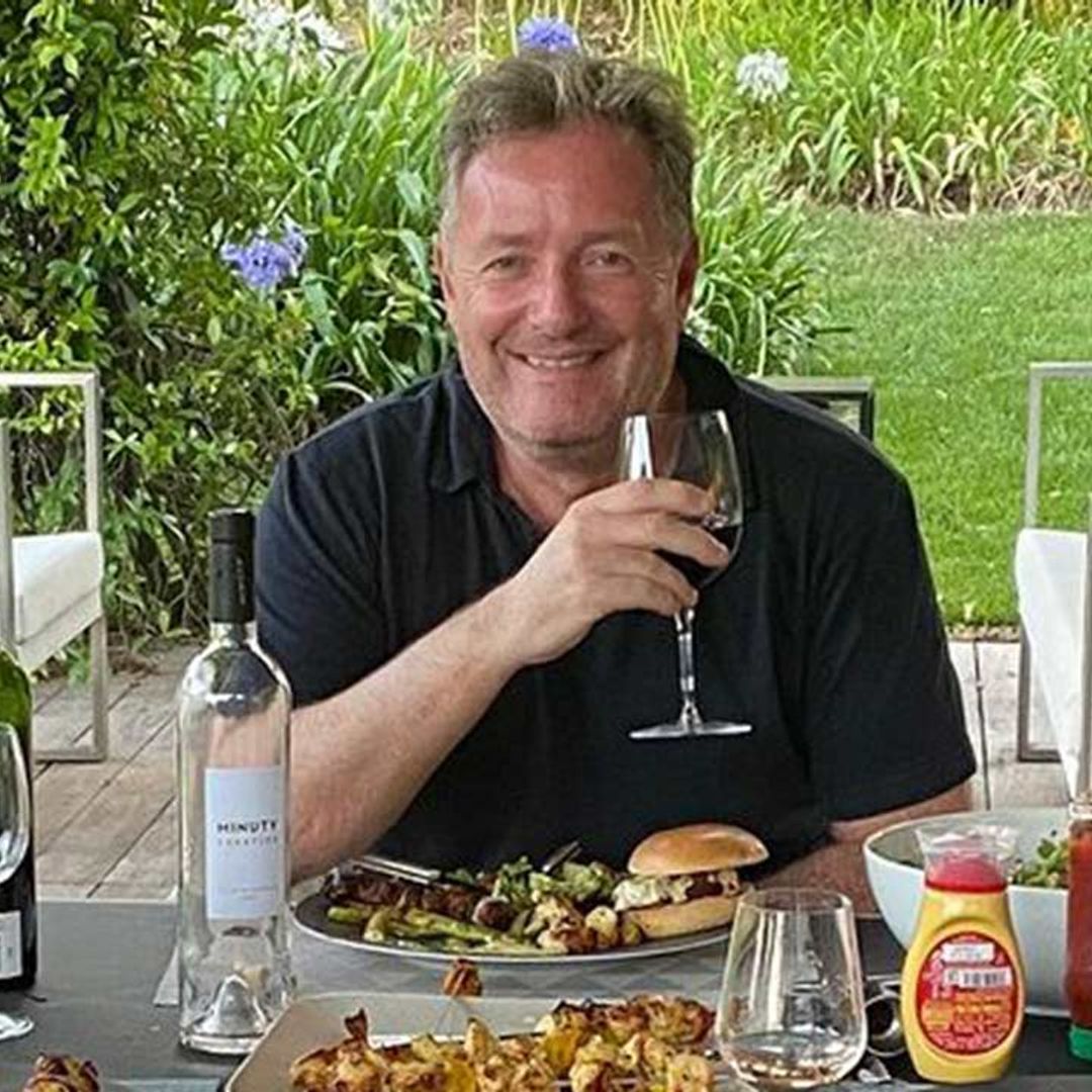 Piers Morgan divides opinion with controversial lockdown lunch