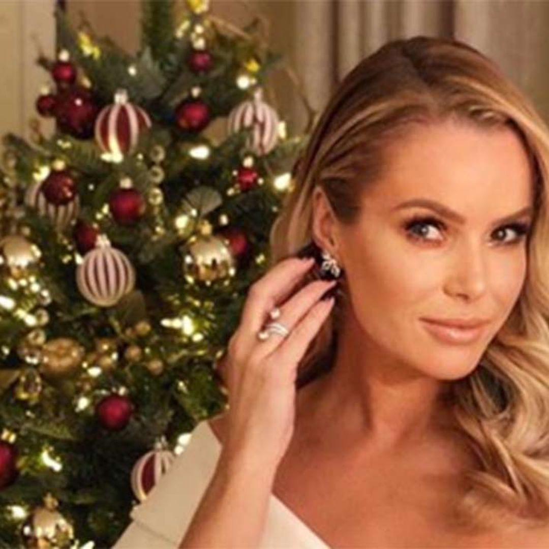 Amanda Holden's Cotswolds home has been given an incredible Christmas makeover