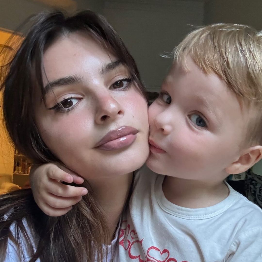 Emily Ratajkowski's twinning style moment with son is oh-so adorable