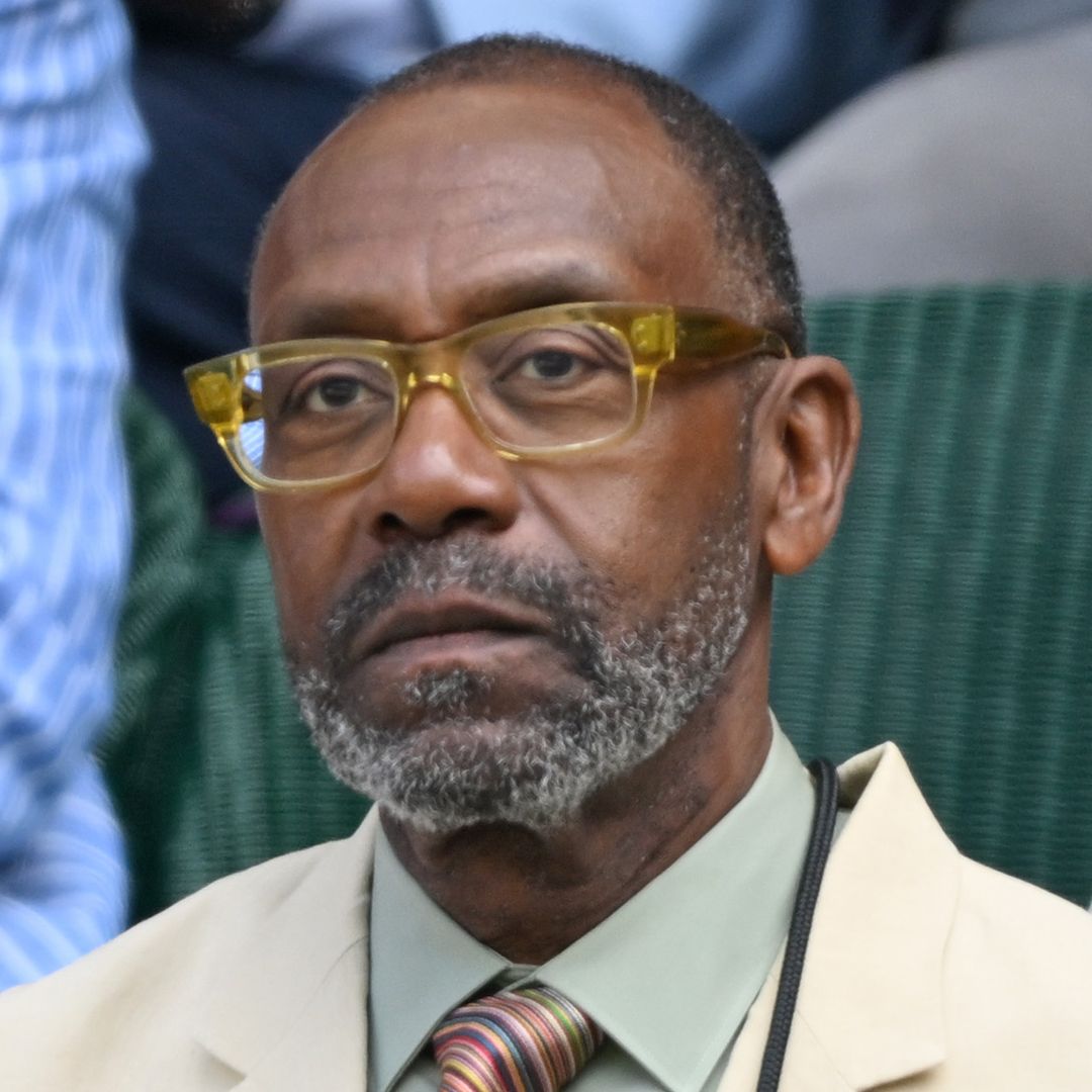 Lenny Henry pictured with girlfriend of 13 years in rare Wimbledon sighting