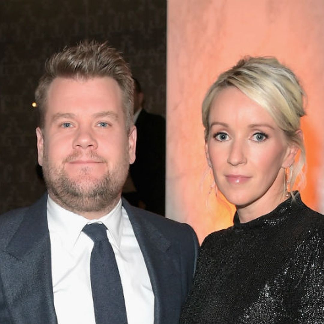 James Corden makes rare appearance with wife Julia following arrival of third baby