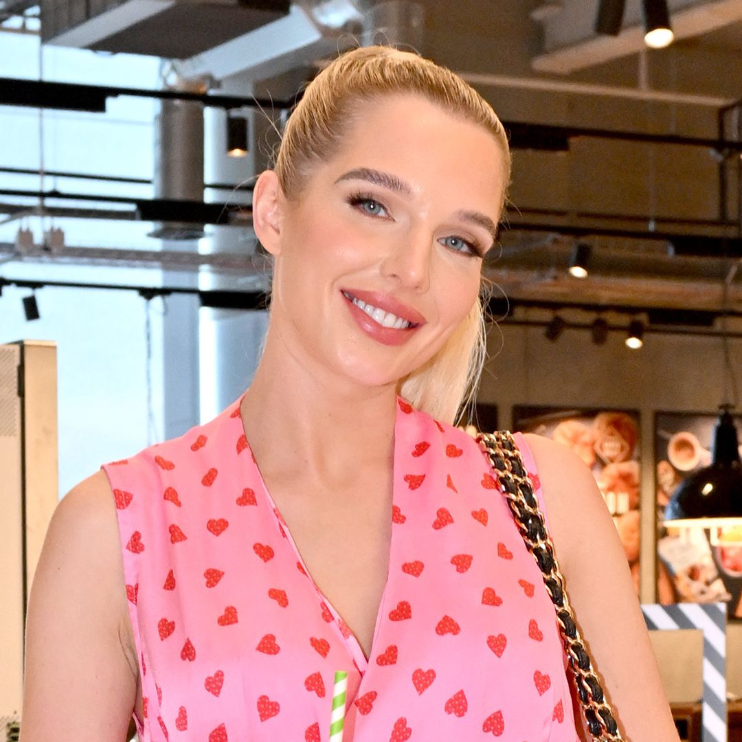 Helen Flanagan shows off model physique in eye-catching cut-out top