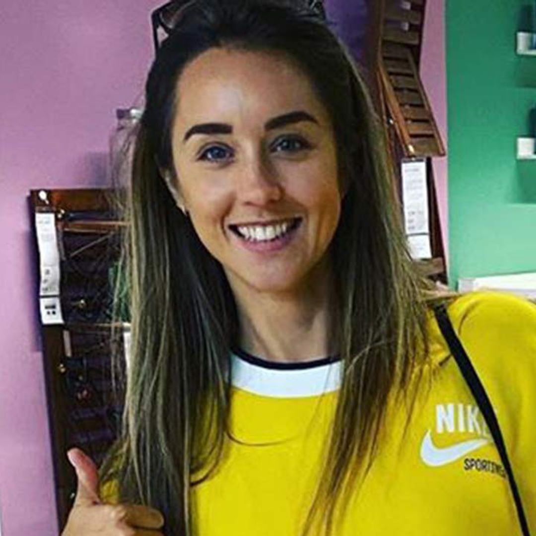Peter Andre's wife Emily just rocked the yellow tracksuit we didn't know we needed
