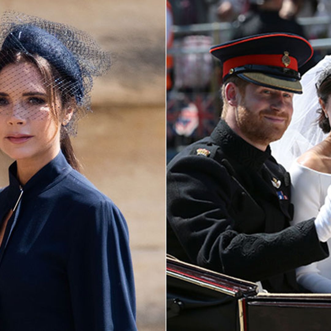 Victoria Beckham breaks silence on Prince Harry and Meghan Markle's wedding