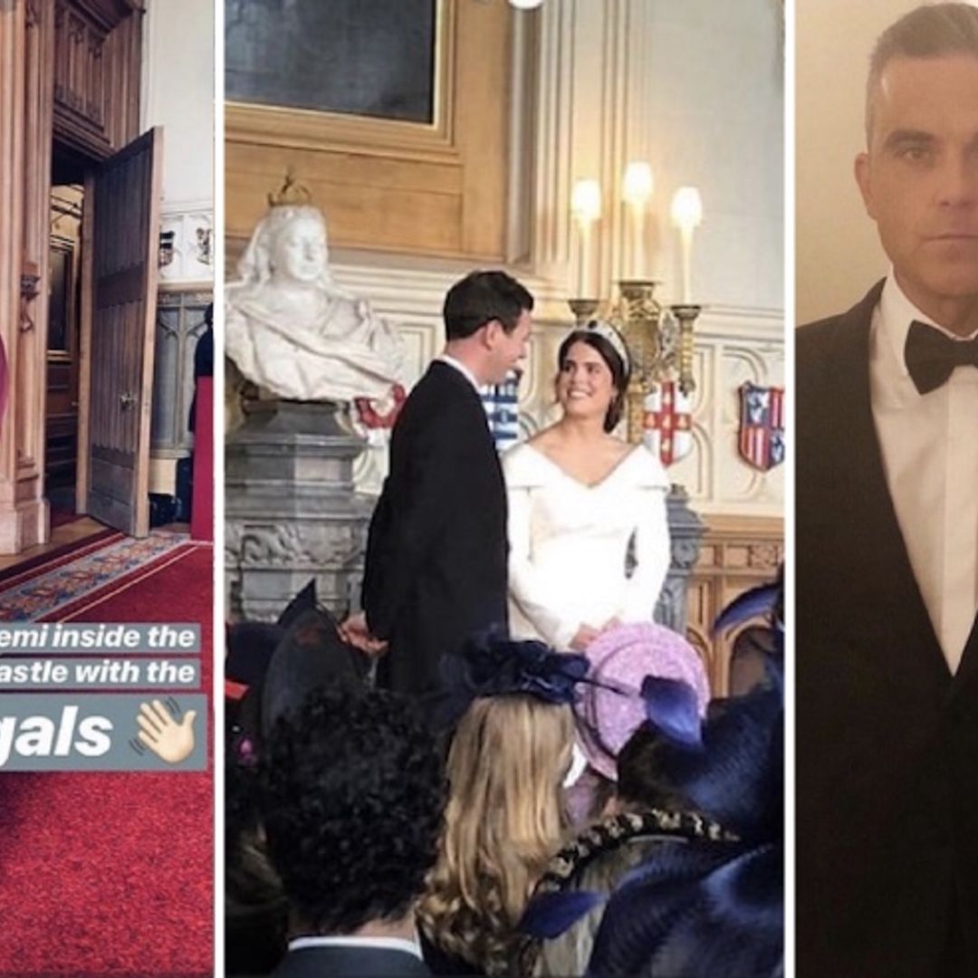 Inside Princess Eugenie's star-studded wedding reception - all the pictures from the glamorous evening party and more