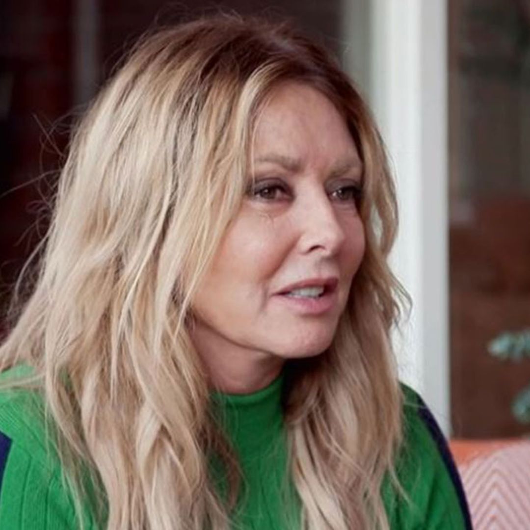 Carol Vorderman becomes emotional after revisiting her childhood and late stepdad's family