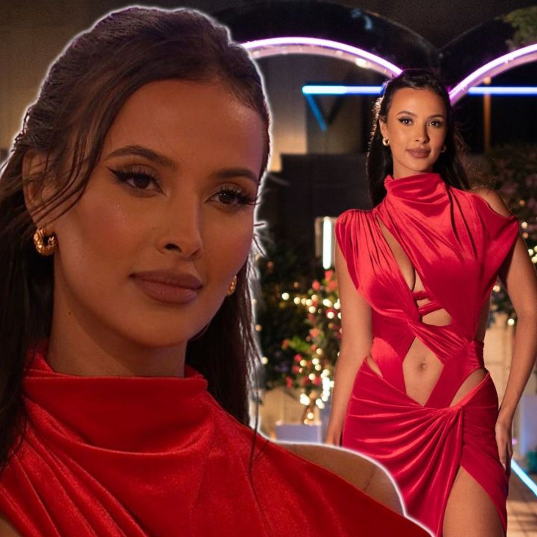 Maya Jama serves Bond-girl glamour in ravishing red bodysuit