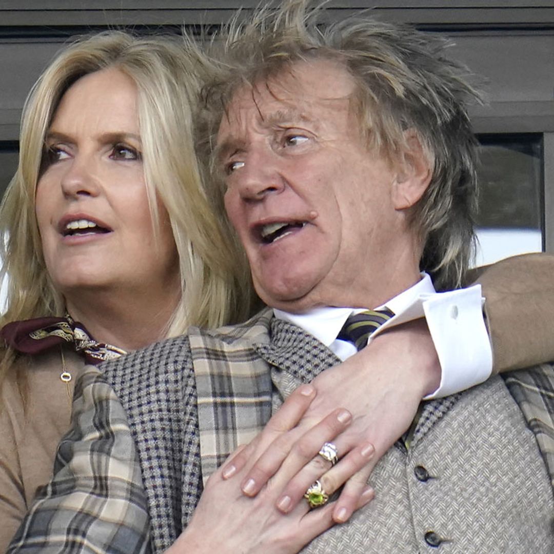 Rod Stewart supports Penny Lancaster's menopause campaign with sweet post