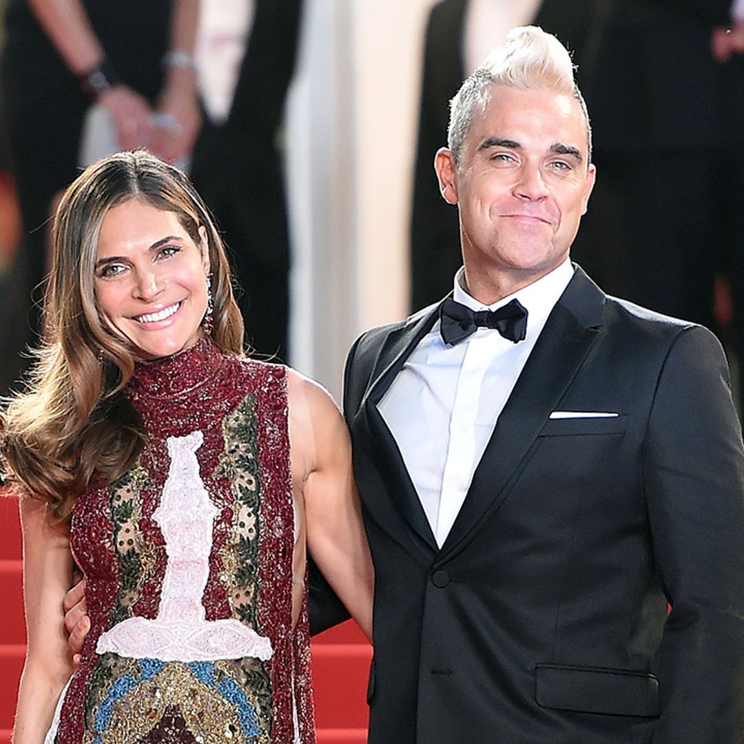 Robbie Williams' children get into the Halloween spirit during half-term – see adorable photo