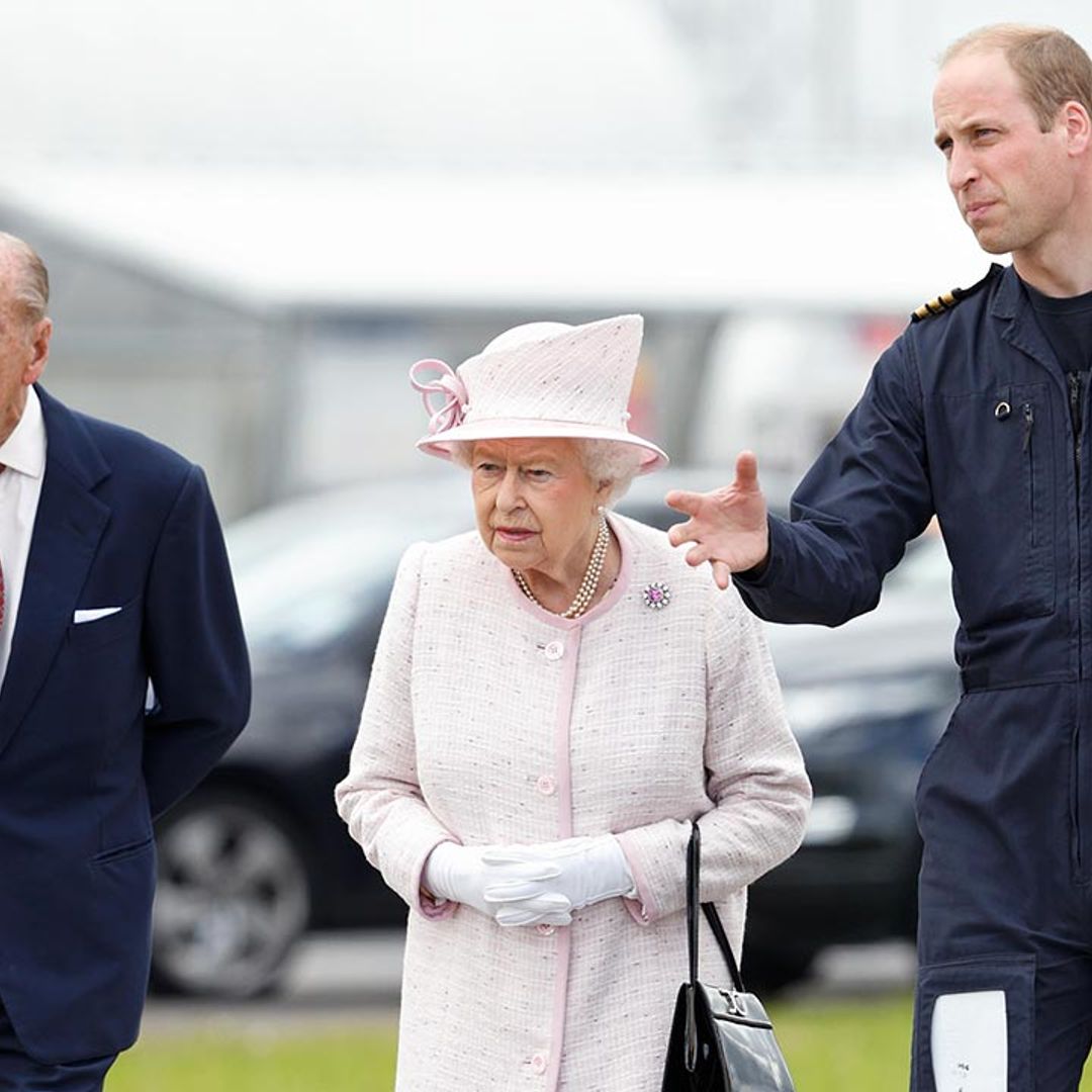 Prince William's special gifts from the Queen and Prince Philip revealed
