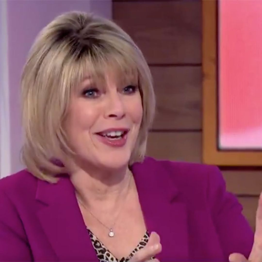 Ruth Langsford means business in the most stunning slim-fit suit