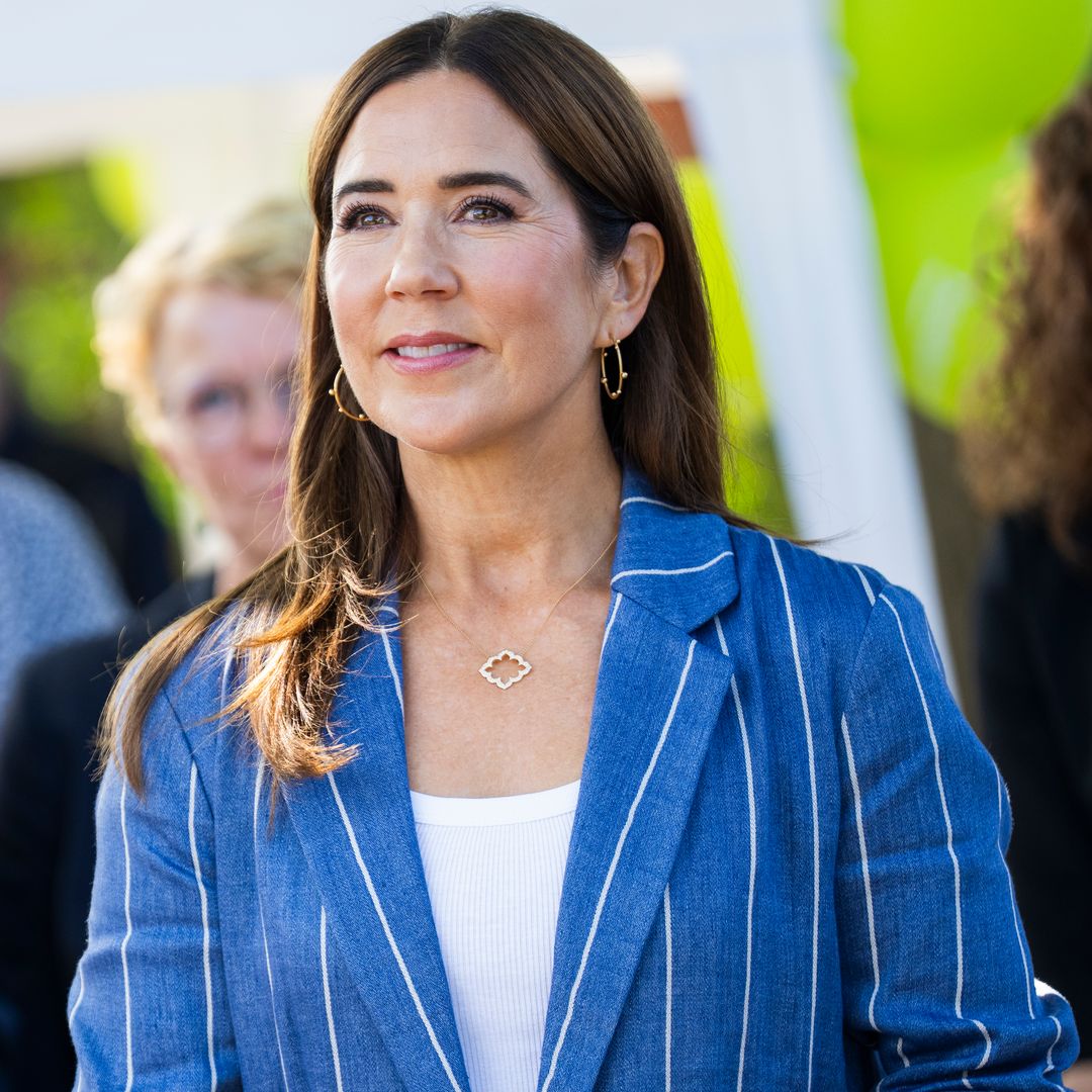 Queen Mary makes first public appearance amid family separation